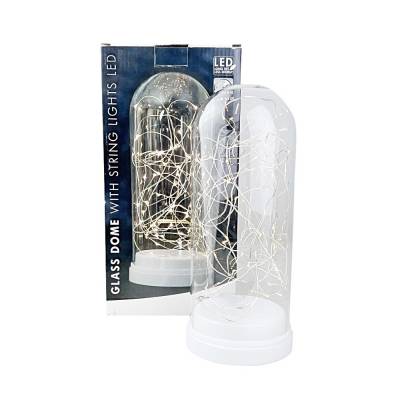LED Leuchtobjekt Dome batteriebetrieben Timer XMAS Licht modern