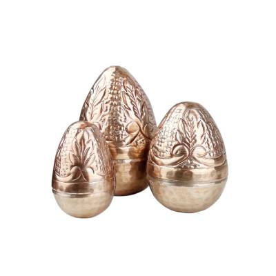 3er-Set Behälter Medina Aluminium Kupfer Ostern