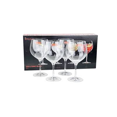 4 Gin- & Tonic-Gläser Special Glasses Kristallglas 11x20 cm 630 ml