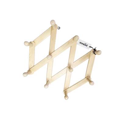 Garderobe Levin Naturel 38x15x9cm Birkenholz