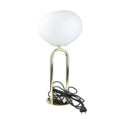 Tischlampe Shapes Opalglas Ø 22 x H 47 cm