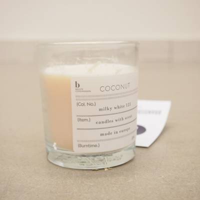 Duftkerze Bliss Kokosnuss Sojawachs Glas H 8cm