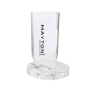 LED-Wandleuchte Jupiter Marmor-Optik Ø 30 x T 3 cm