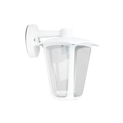 Außenwandleuchte Monreale Weiß 23x28cm