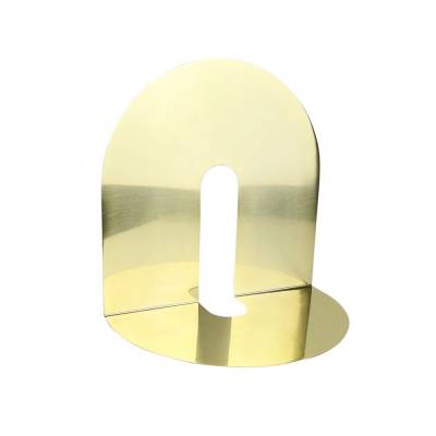 Wandregal Castellum aus Metall B 30 x H 30 cm Gold