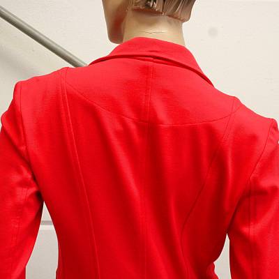 Sweatblazer mit doppelreihigem Knopfverschluss Conleys rot Gr. M rot