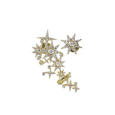 Handgefertigte Ohrringe The Star