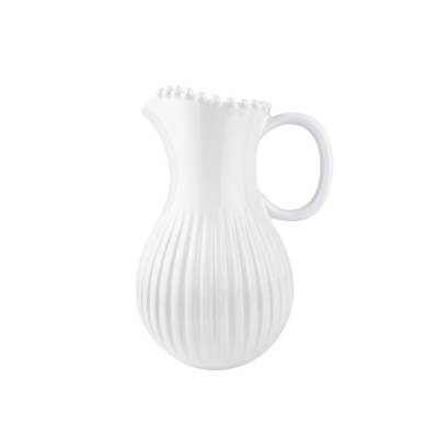 Krug Pearl 2.6L weiß Steinzeug