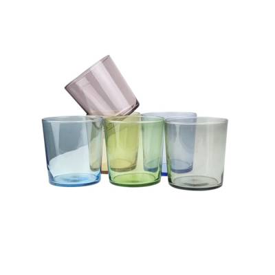 Wassergläser Lola 4er-Set Glas Ø 7 x H 9 cm 345 ml Mehrfarbig