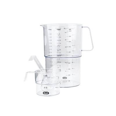 Mess-Set Mensura 3-tlg. Kunststoff 1L 100 ml