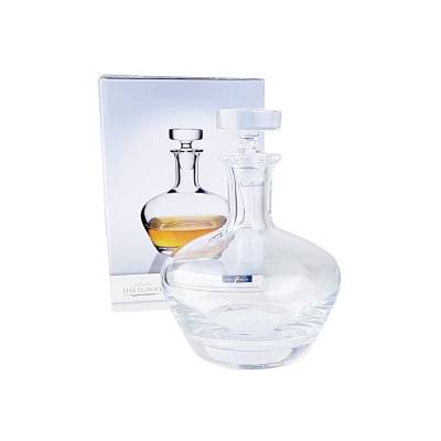 Mundgeblasene Kristallglas-Whisky-Karaffe Scotch Whisky No. 3 1L