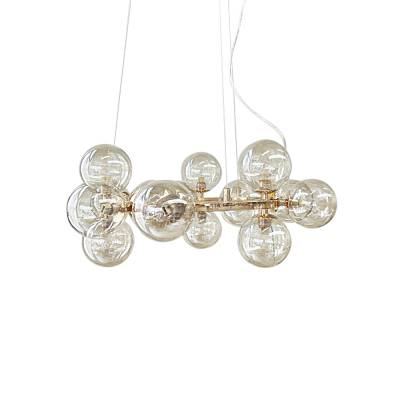 Runde Glaskugel Pendelleuchte Splendor