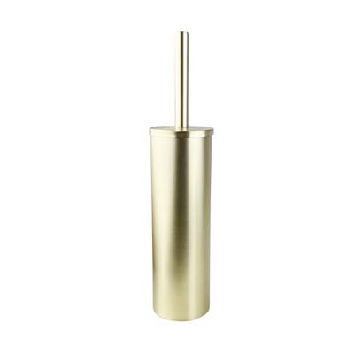 Toilettenbürste Onyar Edelstahl-Behälter Gold Ø 9 x H 41 cm