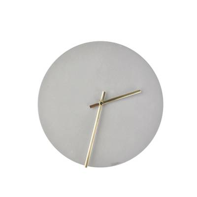 Wanduhr Watch Beton Grau Ø 28x4 cm Analog