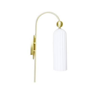 Wandleuchte Antic goldfarben weiß edel modern