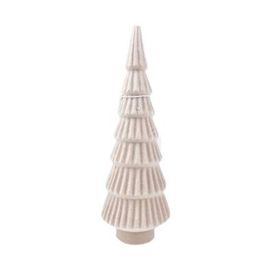 Deko-Baum Ingela H 15 cm Kunststoff Ø 5 cm Rosa